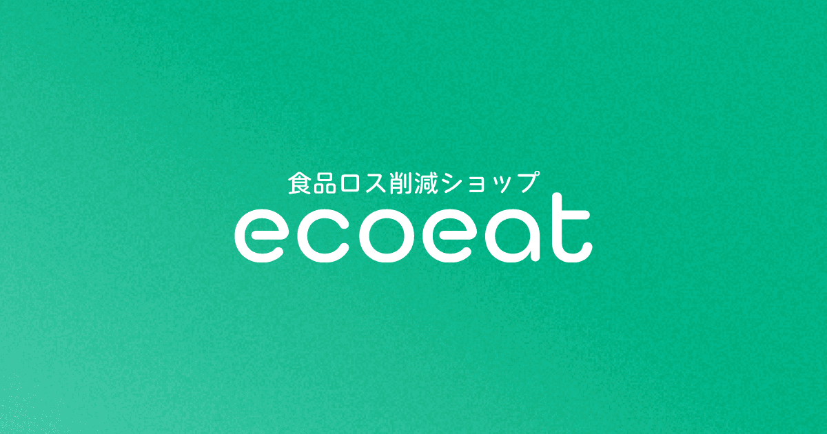 食品ロス削減ショップ ecoeat のブランドロゴ
